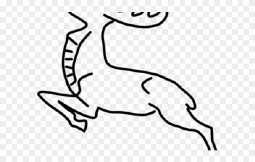 Gazelle Clipart Ghazal - Clip Art - Png Download