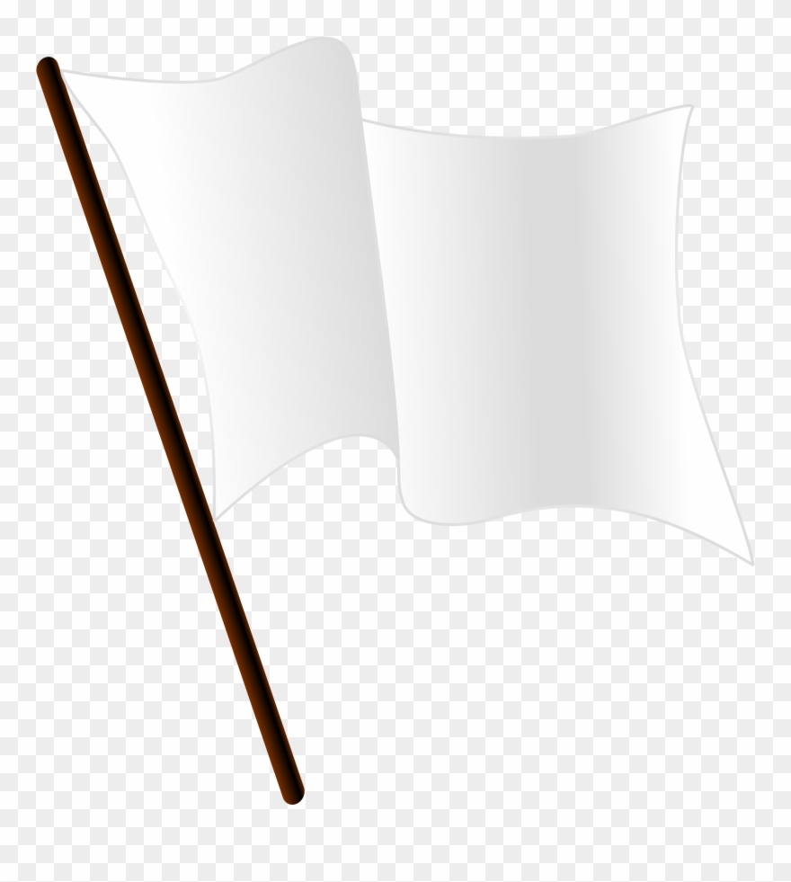 Flags Clipart Plain - White Flag Illustration Png Transparent Png