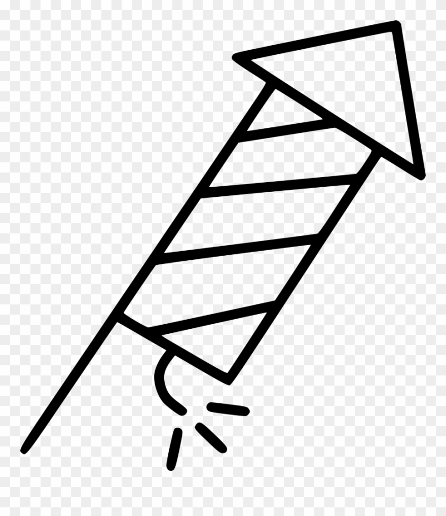 Rocket Clipart Cracker - Outline Images Of Crackers - Png Download