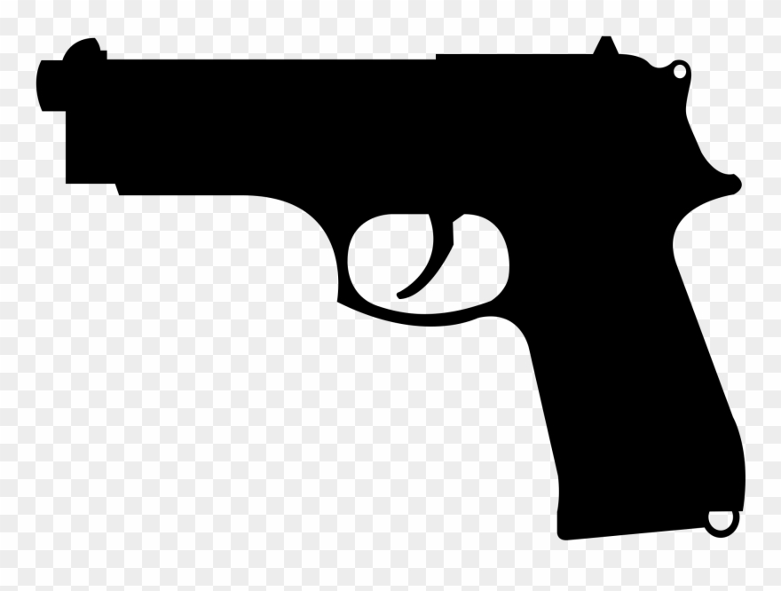 Banner Freeuse Pistol Clipart Wing - Beretta 92 - Png Download