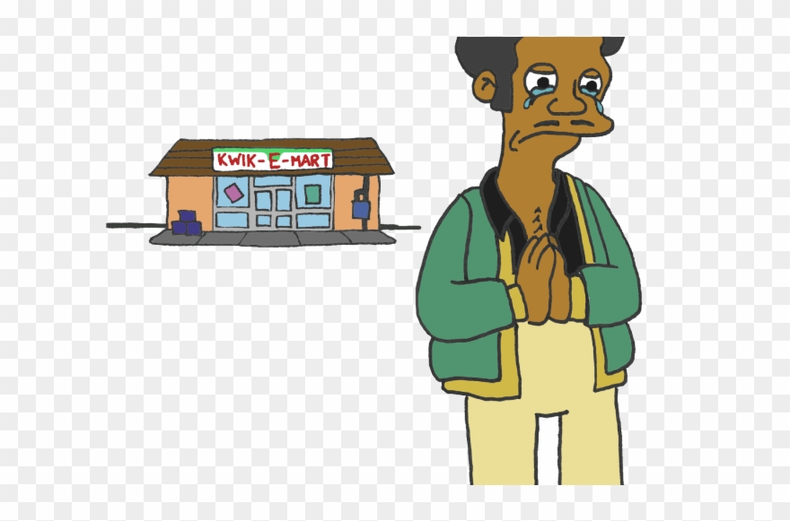 Farewell Apu - Cartoon Clipart
