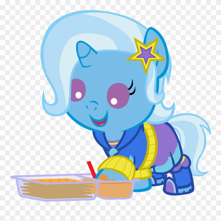 Cracker Clipart Sparkling - My Little Pony Trixie Bebe - Png Download