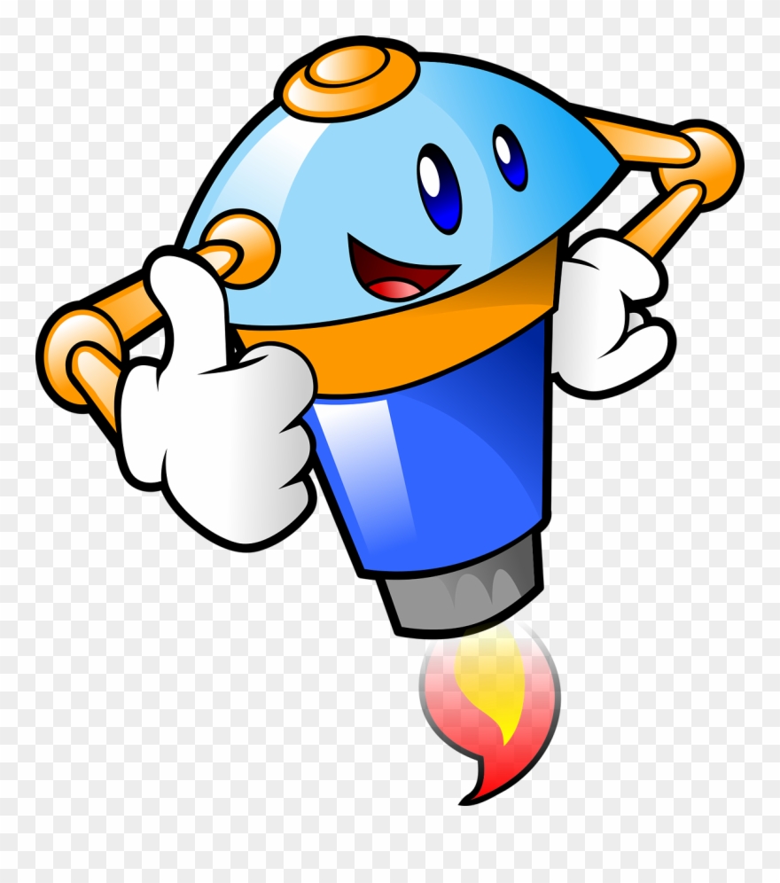 Rules Are For Robots - Cartoon Robot Thumbs Up Clipart