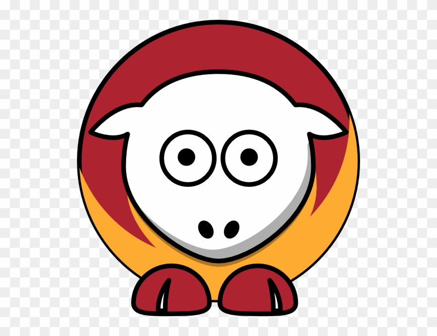 Sheep - Usc Trojans - Team Colors - College Football - Cal State Fullerton Titans Clipart