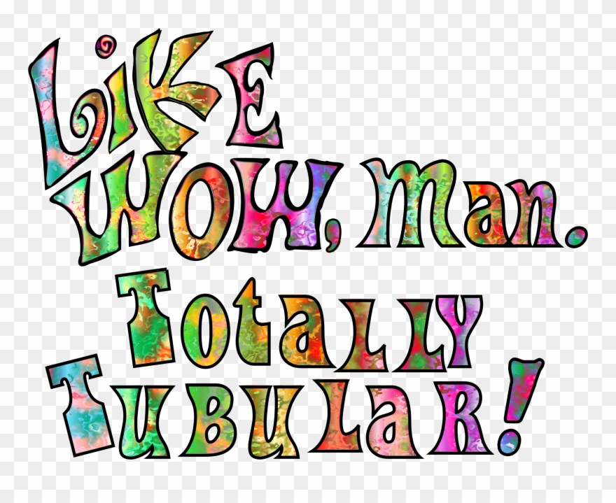 Wow Remix - Hippie Clipart - Png Download