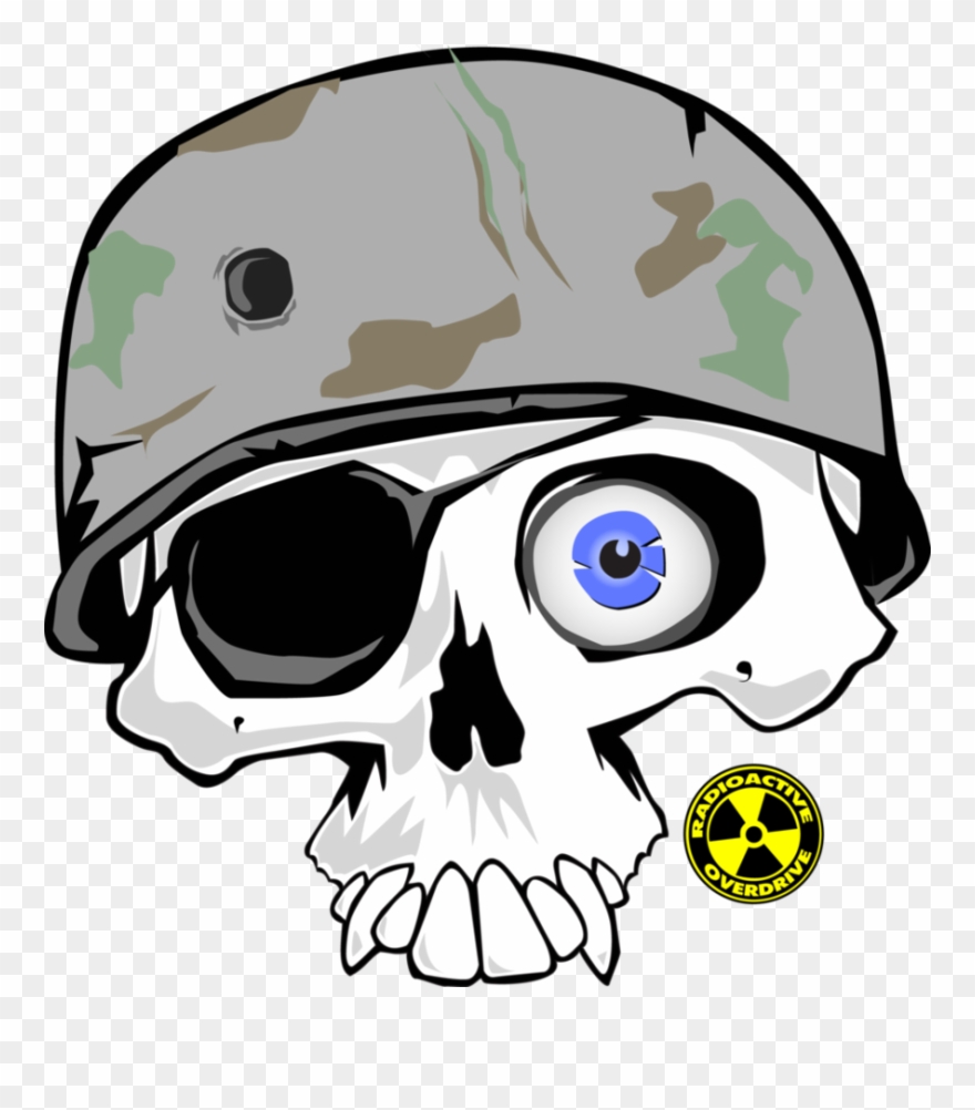Bullet Hole Skin Png - Skull Helmet Army Drawing Clipart