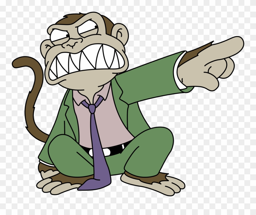 Evil Monkey Cliparts - Evil Monkey Family Guy No Background - Png Download