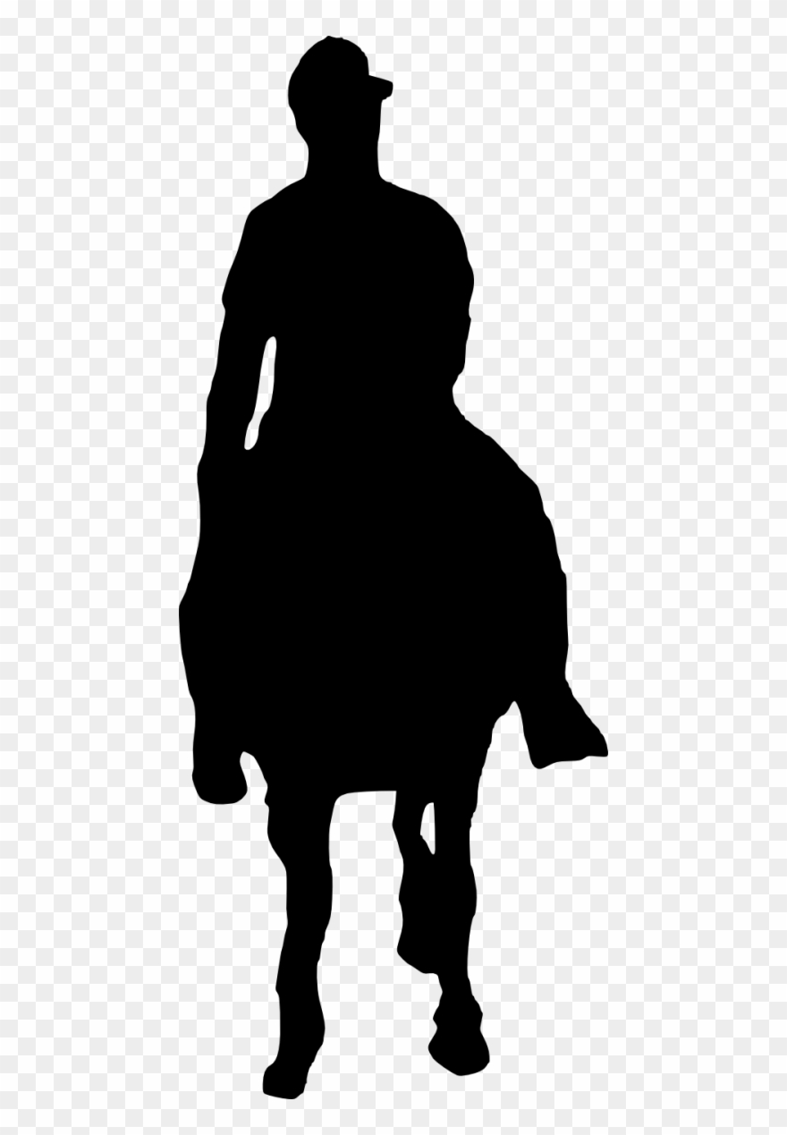 Horse Riding Silhouette Png - Raven Svg File Clipart