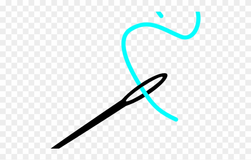 Needle Cliparts Free Download - Needle And Thread Clip Art - Png Download