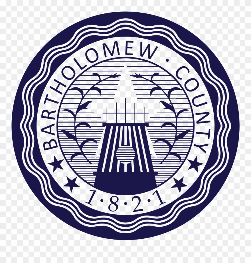 County Seal Master - Bartholomew County, Indiana Clipart