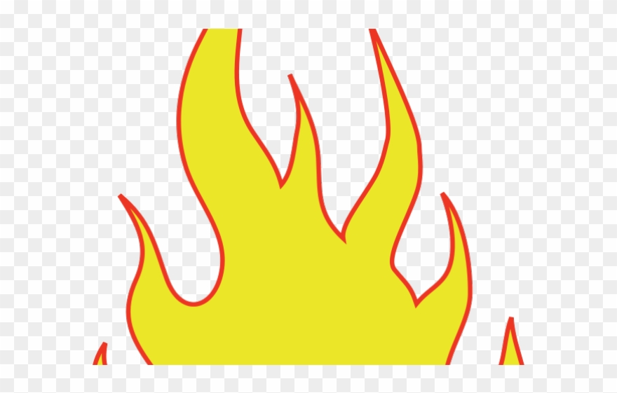 Flame Clipart Fire - Clip Art - Png Download