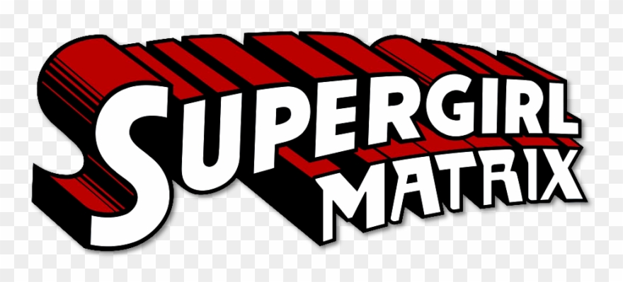 Supergirl Title Png Clipart Library Download - Supergirl, Volume 1: The Girl Of Steel Transparent Png