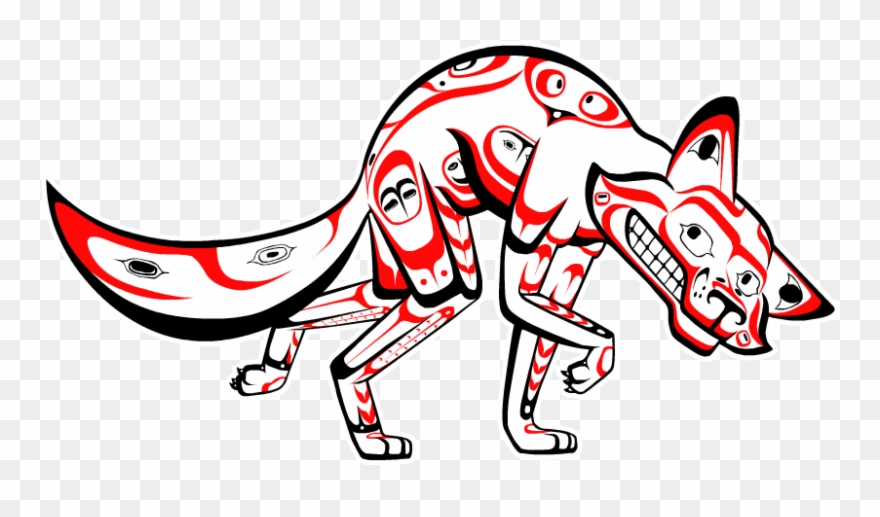 Vector Download The Trickster Styled In - Coyote Trickster Clipart