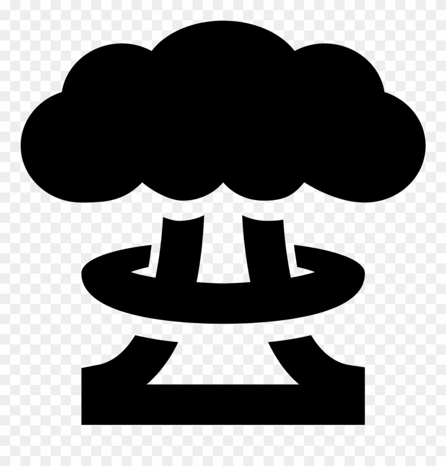 Cloud Computer Icons Clip Art Layer Dialog - Mushroom Cloud - Png Download