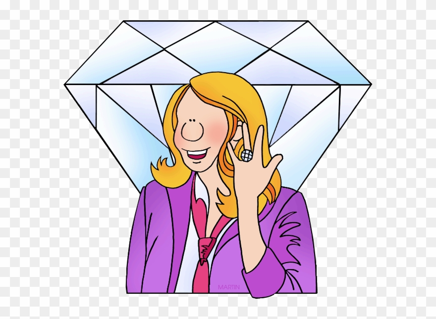Diamond - Cartoon Clipart