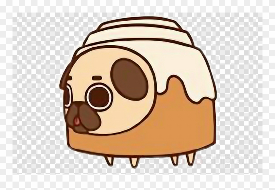 Puglie Pug Clipart Pug T-shirt - Png Pug Cute Clipart Transparent Png