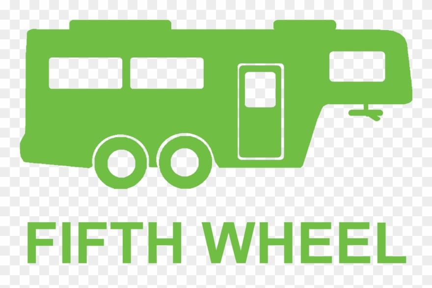 Fifth Wheel Vechile Icon Rv - Vector 5th Wheel Camper Clip Art - Png Download