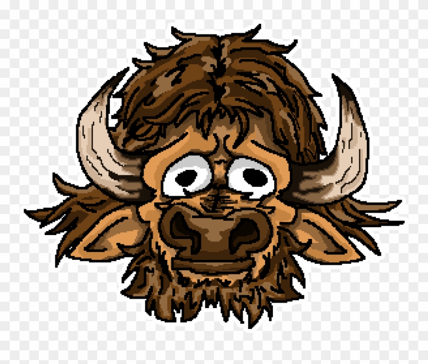 [oc] I Made Pixel Art Of A Tauren From Wow - Portable Network Graphics Clipart