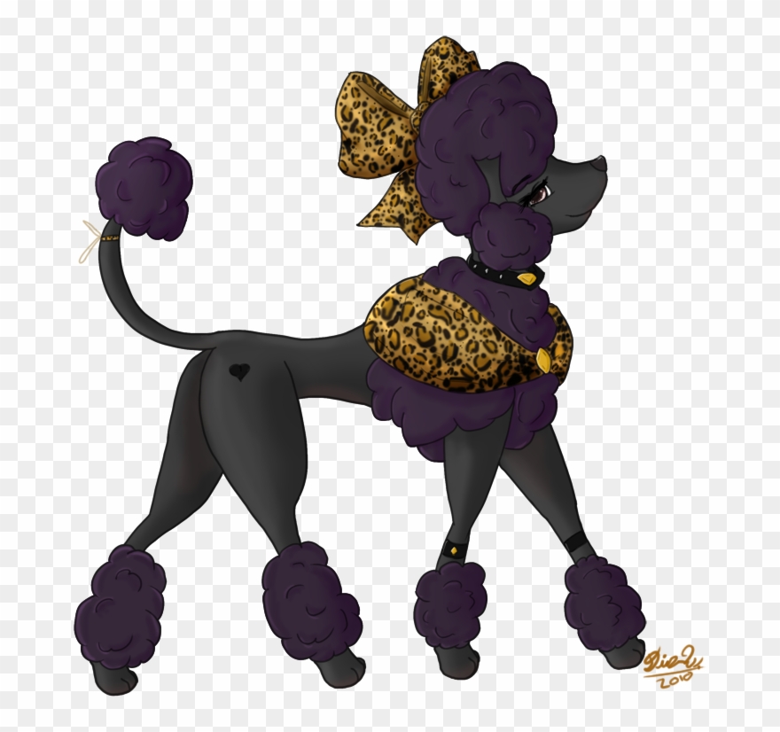 Dessert 3 - Poodle Drawing Clipart