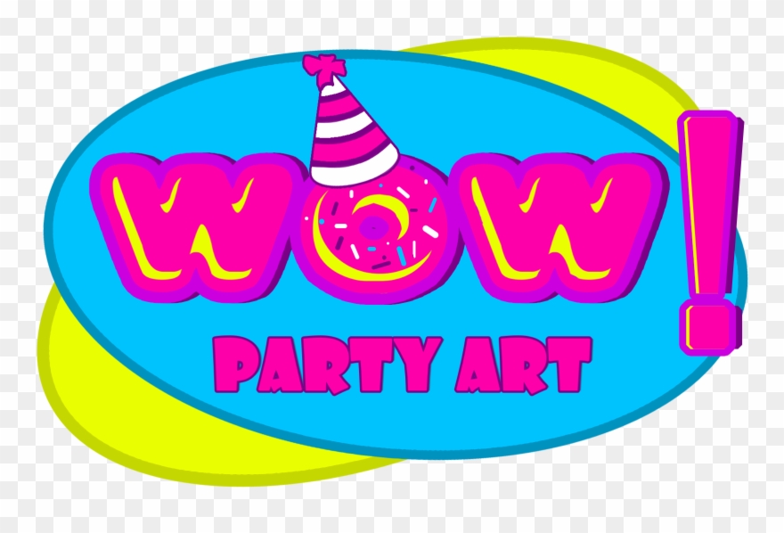 Wow Party Art - Texas Clipart