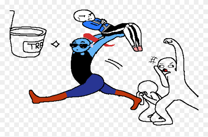 Why Is Sans Crying - Cartoon Clipart
