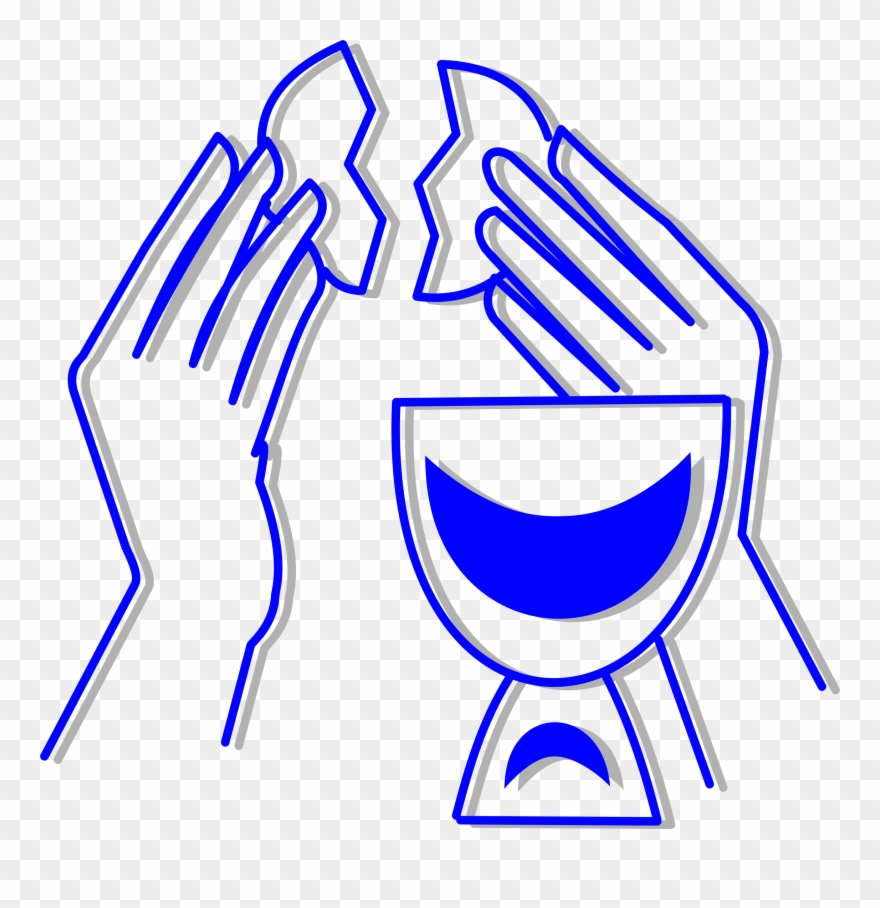 Big Image - Bread Is Blessed And Broken Clipart