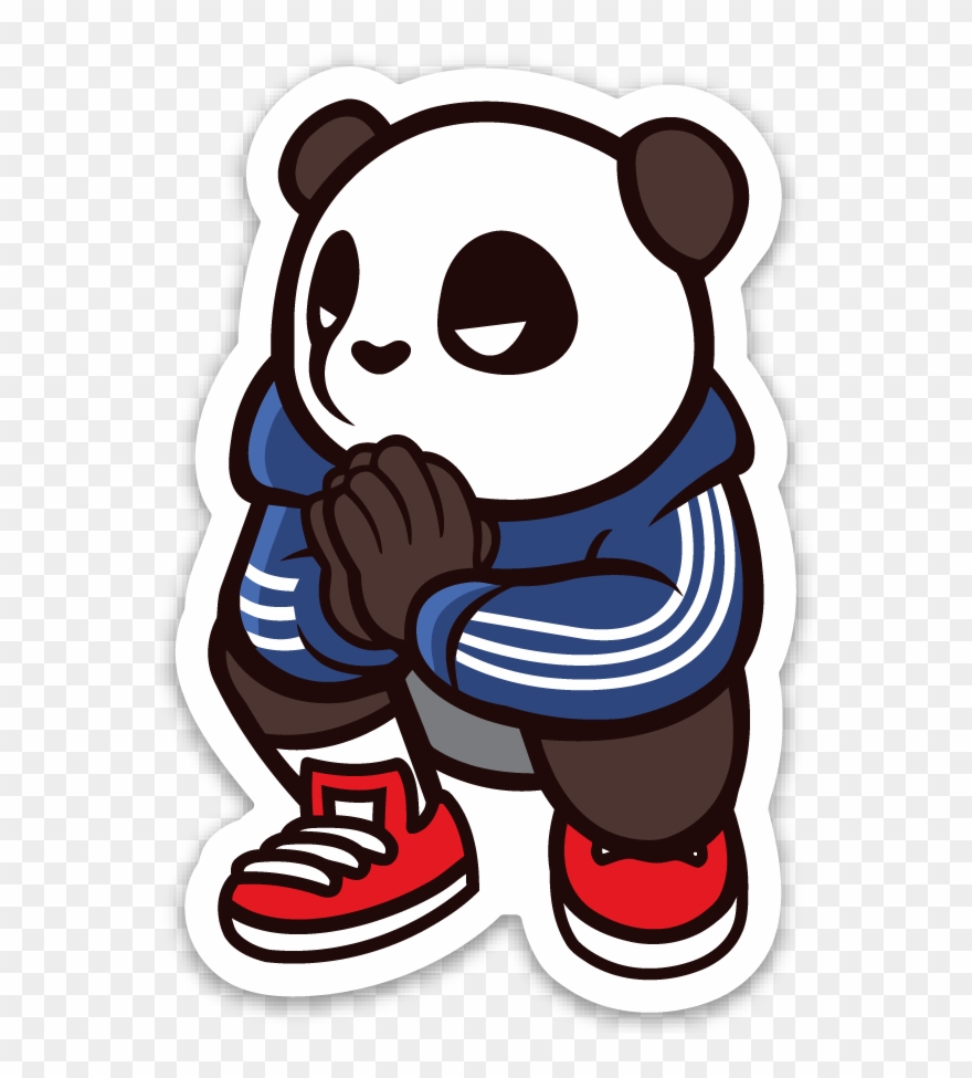 Image Of Pando The Squat God Sticker - Stickers Hypebeast Clipart