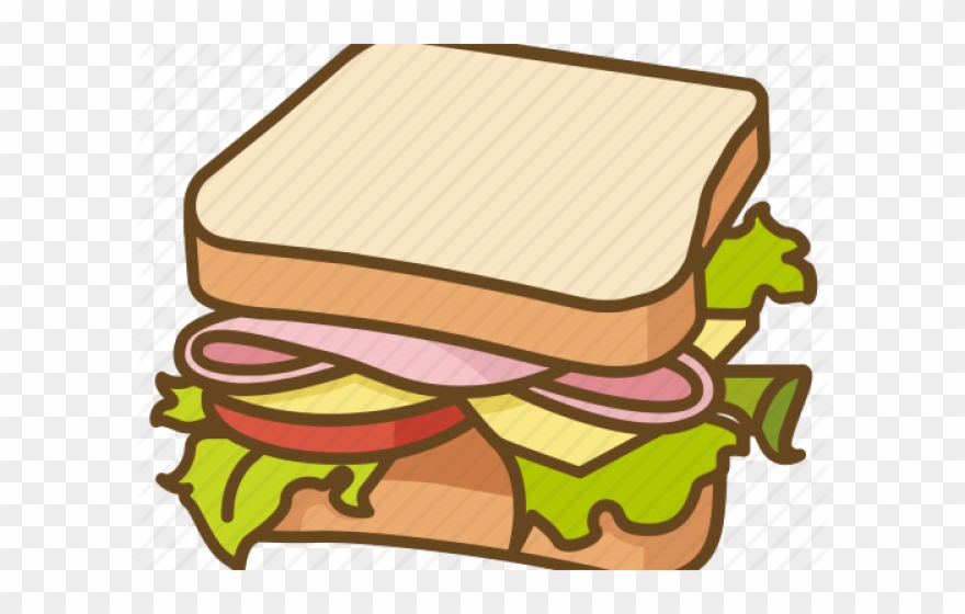 Sandwich Clipart Blt - Bread - Png Download