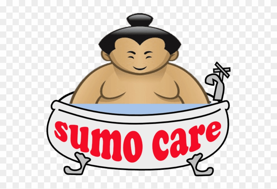 Sumo Suit Care - Decoration Vinyl Sticker Sumo Warrior Decoration Motorbike Clipart