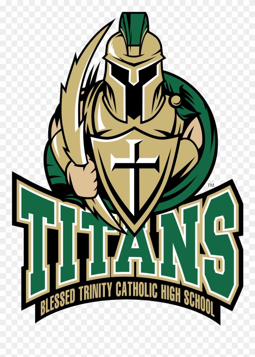 Blessed Trinity Lassiter Trojan Volleyball - Blessed Trinity High School Logo Clipart