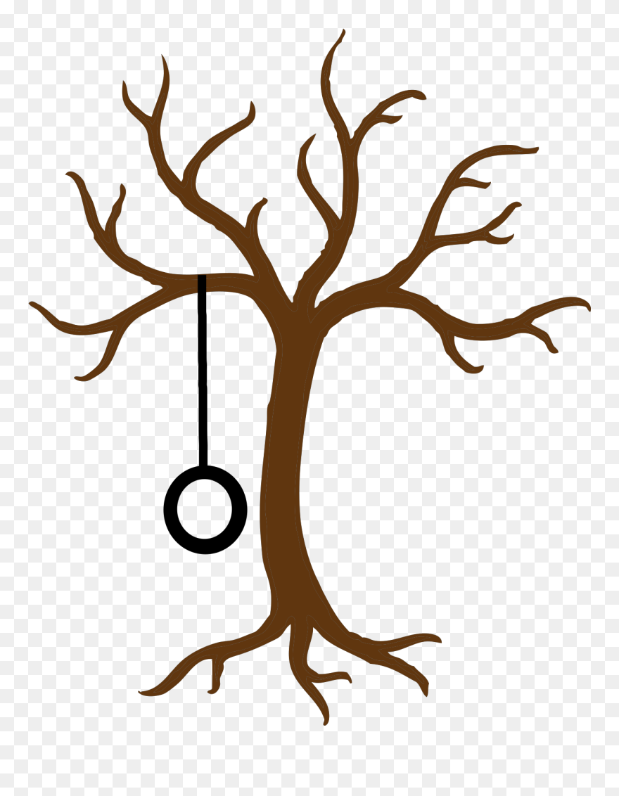Vector - Tronco De Arbol Dibujo Clipart