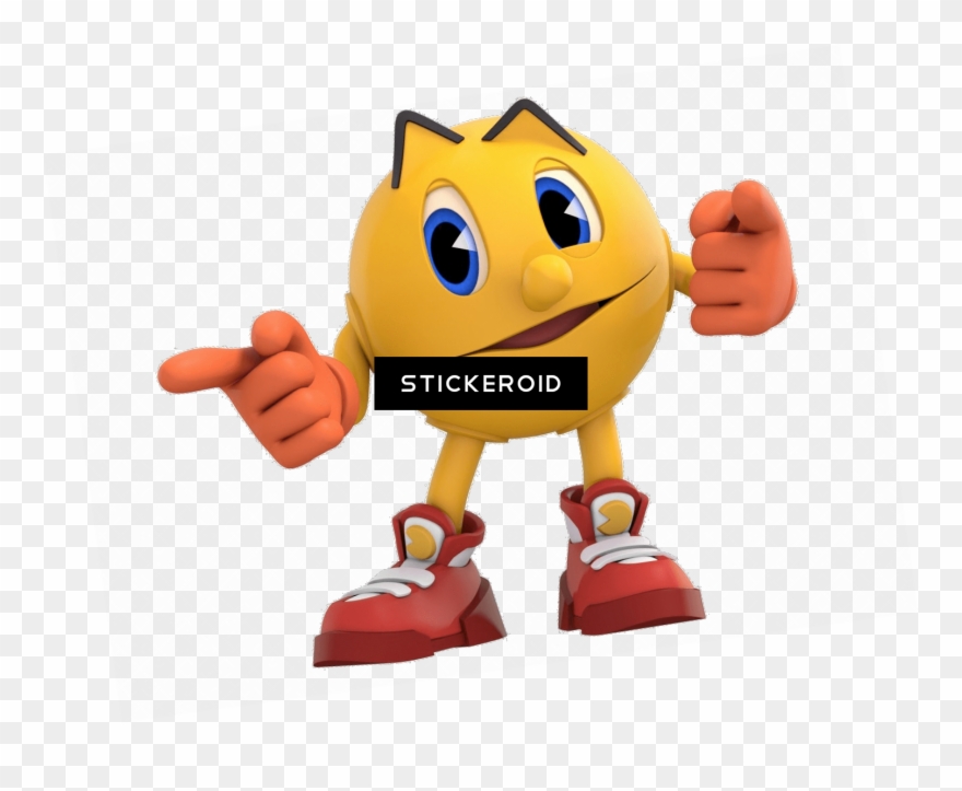 Pacman Pointing Finger - Pac-man And The Ghostly Adventures Clipart