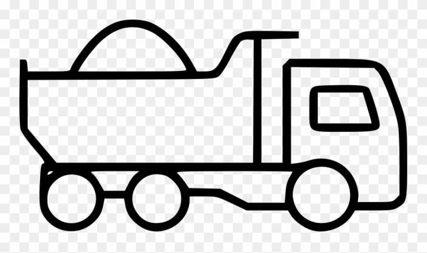 Dump Truck Machine Heavy Machinery Vehicle Construction - Truck Clipart
