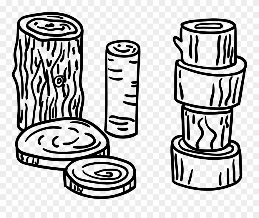 Construction With Natural Materials - Natural Materials Drawing Clipart
