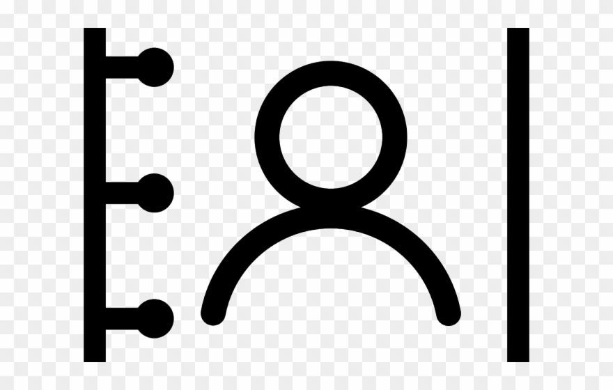 Business Cards Clipart Address - Business Contact List Icon Png Transparent Png