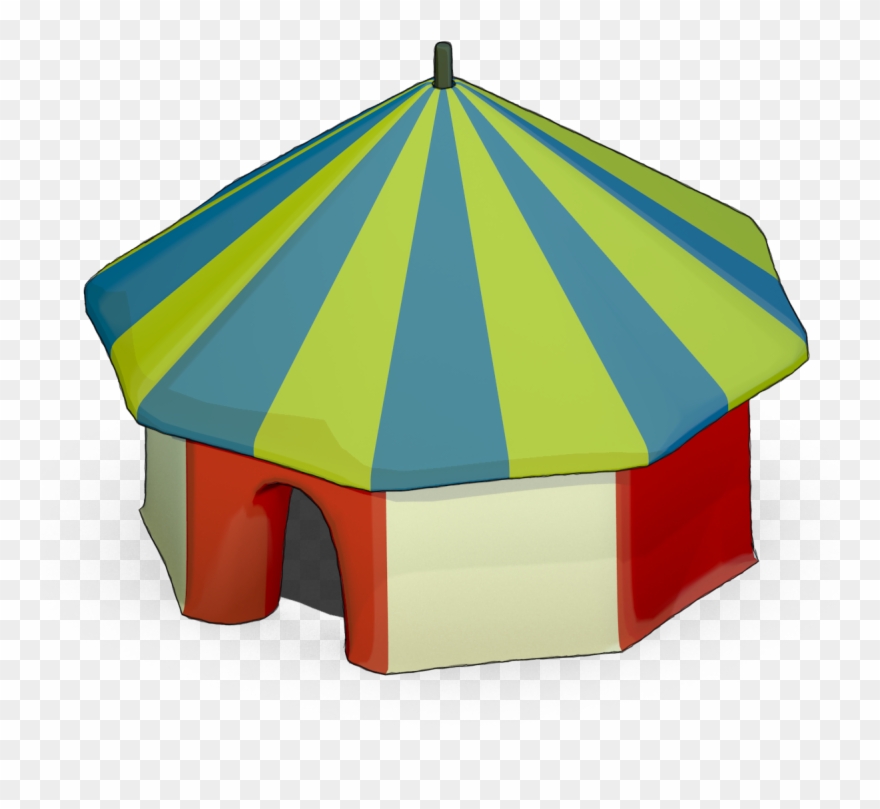 The End Result Was Printed Onaa3 And Put Up Around - Circus Clipart