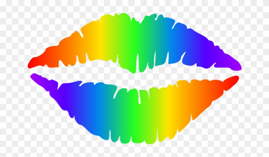 Stop Into The Social Hall After Sunday Service To Chat - Black Lips Transparent Background Clipart