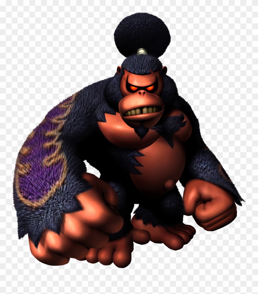 ヒャッカンコング = Hyakkan Kong - Donkey Kong Jungle Beat Gorilas Clipart