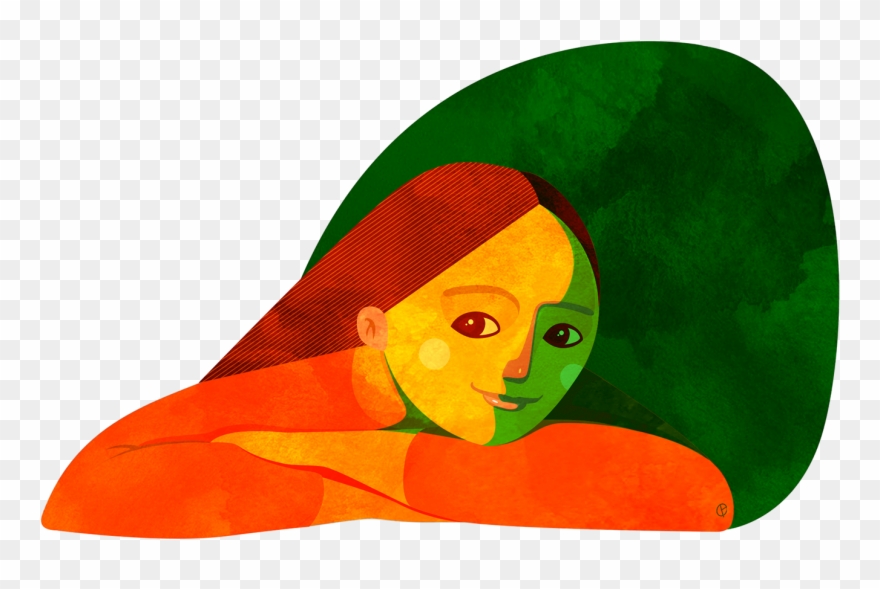 While I Was Working On This Illustration I Couldn't - Illustration Clipart