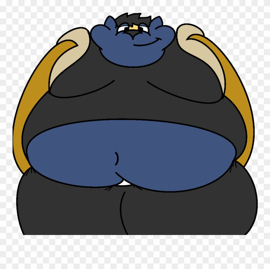 Fat Felix Front View - Adipose Tissue Clipart
