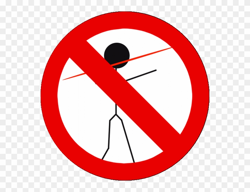 Spear Has Evolved - No Left Turn Road Sign Clipart