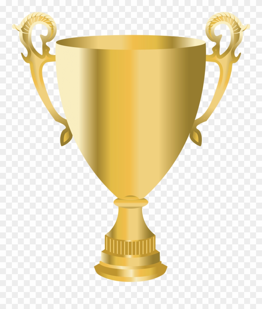 Golden Cup Trophy Png Picture Clipart - Transparent Background Trophy Transparent