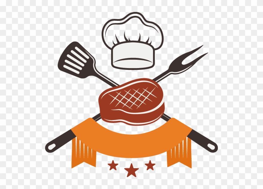 Barbecue Steak Food Clip Art - Chef Hat Vector Png Transparent Png