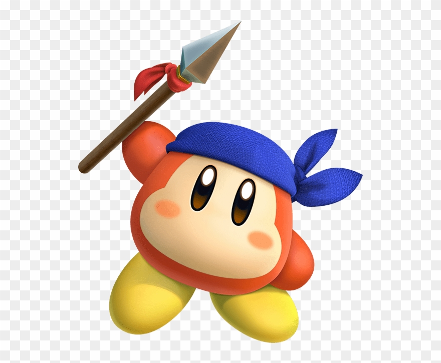 That Spear With His Courage, He Sets Himself Apart - Bandana Dee Smash Ultimate Clipart