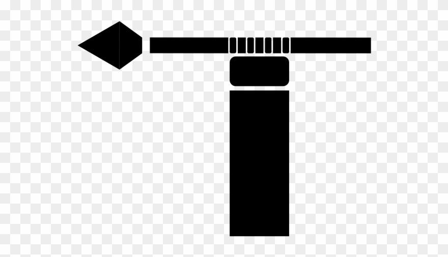 Spear Rubber Stamp - Rubber Stamping Clipart