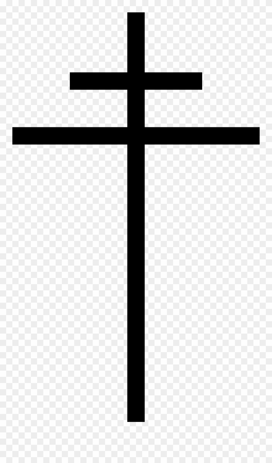 Cross Of Lorraine - Tatuajes Cruz Para Photoshop Png Clipart