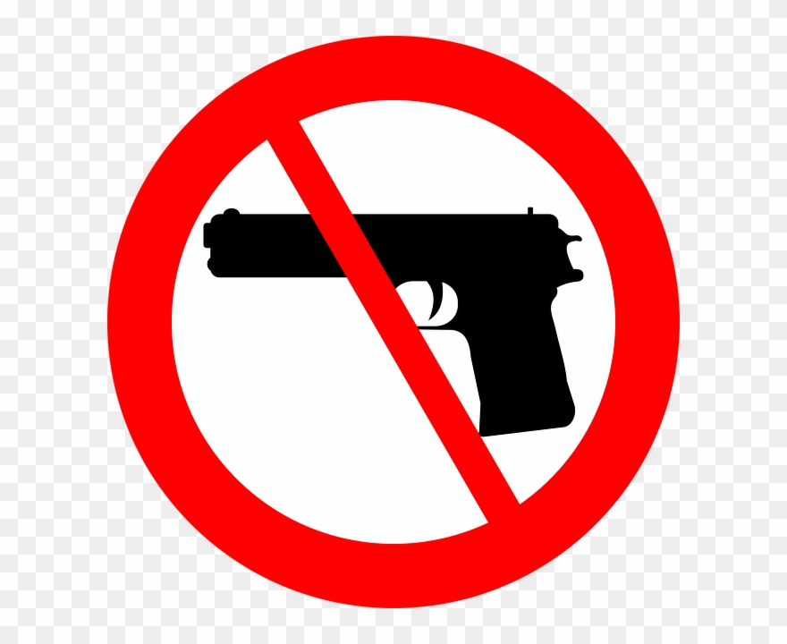 No Guns 13smok Pixabay - No More School Shootings Clipart