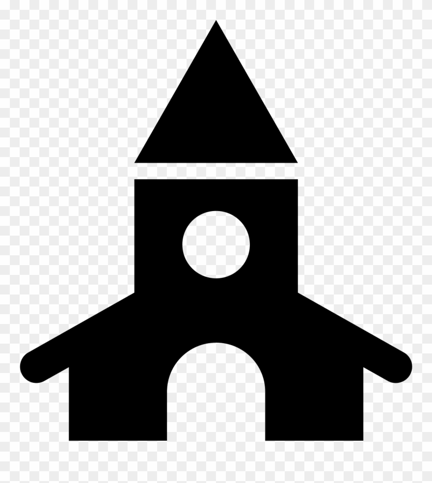 City Church Icon - Map Church Icon Clipart