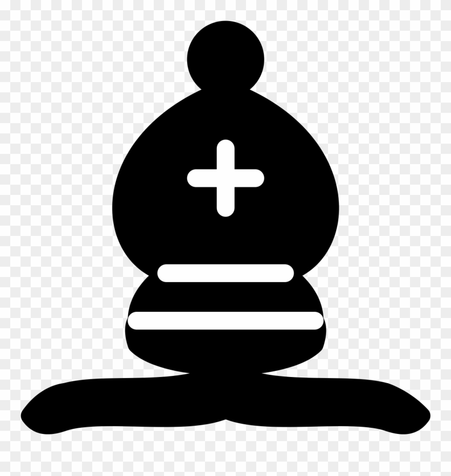 Open - Bishop Chess No Background Clipart
