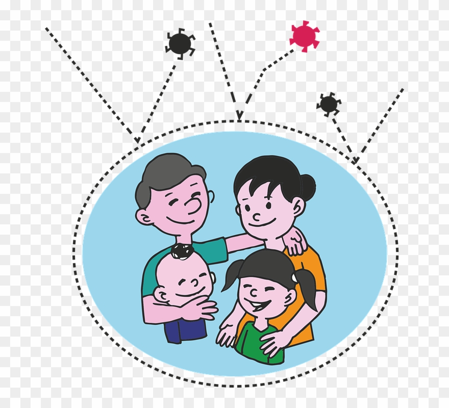Download Clipart Black And White Pinterest Views Album - Gambar Ayah Ibu Dan Anak Kartun - Png Download